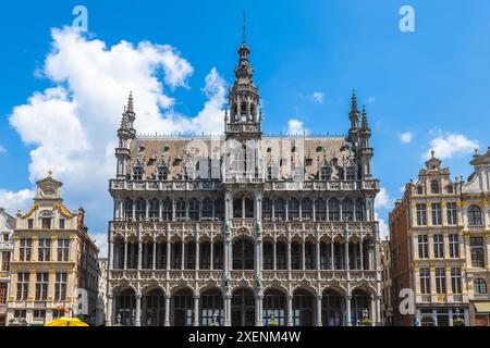 Museum der Stadt Brüssel am Grand Place oder Grote Markt in Brüssel, Belgien Stockfoto