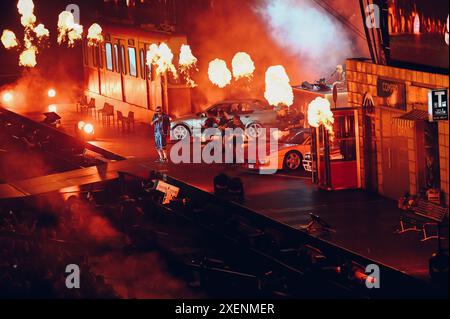 San Siro , Mailand, Italien, 28. Juni 2024, GUE Pequeno während des Club Dogo - San Siro - Musikkonzerts Stockfoto