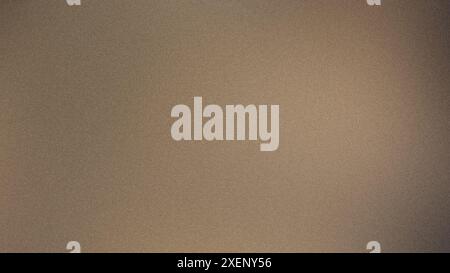 Strukturierter Hintergrund mit metallischem Farbverlauf, der von Hell- zu Dunkelbraun übergeht Stockfoto
