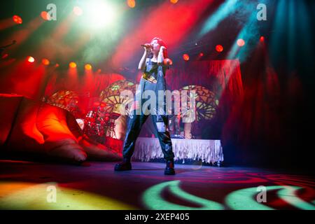 Houston, Texas, Usa. Juni 2024. Cavetown tritt am 25. Juni 2024 in der 713 Music Hall in Houston, Texas auf. (Foto: Reginald Mathalone/NurPhoto) Credit: NurPhoto SRL/Alamy Live News Stockfoto