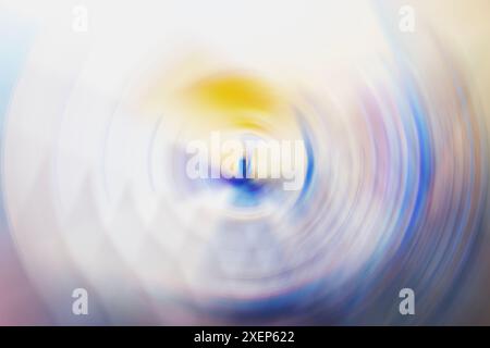 Rotierende Bewegungsunschärfe Hintergrund der Textur Stockfoto