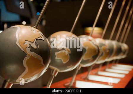 Museo De La Ciencia Cosmo Caixa, Barcelona, Katalonien Stockfoto