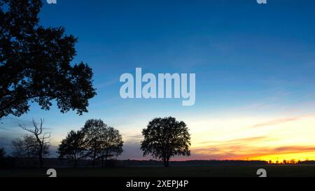 Sonnenuntergang Stockfoto