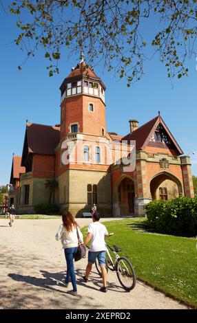 Miramar-Palast. Donostia. San Sebastian. Gipuzkoa. Baskisches Land. Spanien. Stockfoto