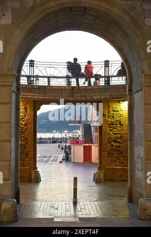 Parte Vieja. Altstadt. Donostia. San Sebastian. Baskisches Land. Spanien. Stockfoto