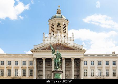 Kirche St. James auf Coudenberg am Place Royale im Königlichen Viertel von Brüssel, Belgien Stockfoto