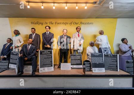 Das National Great Black in Wax Museum in Baltimore, Maryland Stockfoto