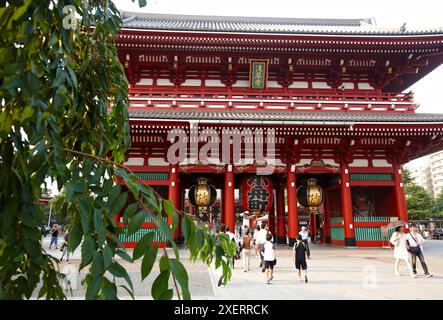 Sensoji Tempel, Asakusa, Tokio, Japan. Stockfoto