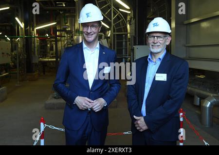 Ministerpräsident Hendrik Wüst Besucht Die Uniper SE Am 27.06.2024 In ...