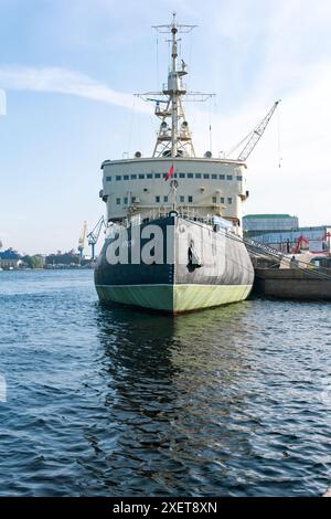 Sankt Petersburg, Russland - 4. Juni 2024: museumsschiff Icebreaker Krasin Stockfoto