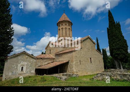 Ikalto, Georgien - 28. Juni 2024: Ikalto-Kloster in der Region Kakheti in Georgien. Stockfoto