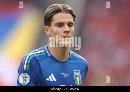 Berlin, Deutschland. Juni 2024. Nicolo Fagioli aus Italien beim Achtelfinale der UEFA-Europameisterschaften im Olympiastadion in Berlin. Der Bildnachweis sollte lauten: Jonathan Moscrop/Sportimage Credit: Sportimage Ltd/Alamy Live News Stockfoto