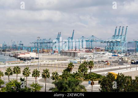 Hafen von Algeciras, Algeciras, Spanien. Stockfoto