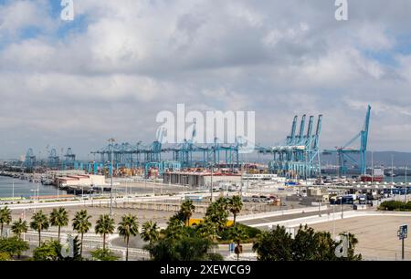 Hafen von Algeciras, Algeciras, Spanien. Stockfoto