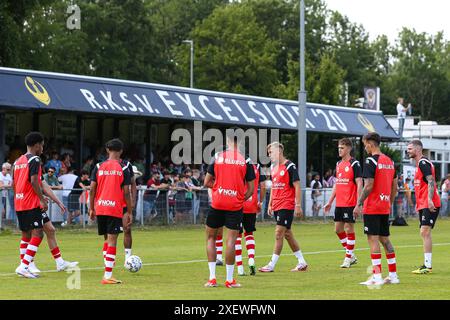 Schiedam, Niederlande. 30. Juni 2024. SCHIEDAM 29-6-24, Sportpark Thurlede, Saison 2024/2025, dutch eredivisie, Excelsior 20 - Sparta (freundlich), Excelior 20 Credit: Pro Shots/Alamy Live News Stockfoto