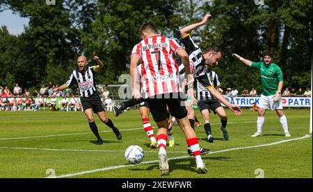 Schiedam, Niederlande. 30. Juni 2024. SCHIEDAM 29-6-24, Sportpark Thurlede, Saison 2024/2025, dutch eredivisie, Excelsior 20 - Sparta (freundlich), Credit: Pro Shots/Alamy Live News Stockfoto
