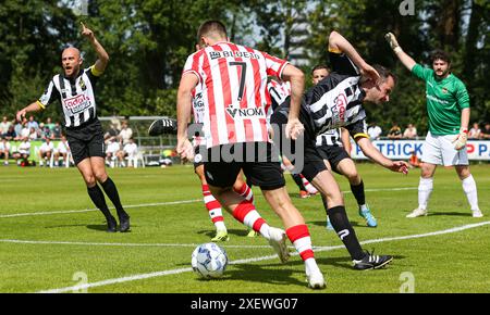 Schiedam, Niederlande. 30. Juni 2024. SCHIEDAM 29-6-24, Sportpark Thurlede, Saison 2024/2025, dutch eredivisie, Excelsior 20 - Sparta (freundlich), Credit: Pro Shots/Alamy Live News Stockfoto
