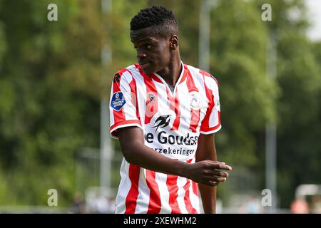 Schiedam, Niederlande. 30. Juni 2024. SCHIEDAM 29-6-24, Sportpark Thurlede, Saison 2024/2025, dutch eredivisie, Excelsior 20 - Sparta (freundlich), Sparta Spieler Metinho Credit: Pro Shots/Alamy Live News Stockfoto