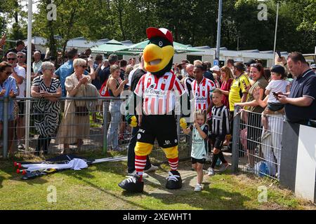 Schiedam, Niederlande. 30. Juni 2024. SCHIEDAM 29-6-24, Sportpark Thurlede, Saison 2024/2025, dutch eredivisie, Excelsior 20 - Sparta (freundlich), Sparta piet Credit: Pro Shots/Alamy Live News Stockfoto