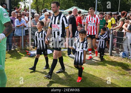 Schiedam, Niederlande. 30. Juni 2024. SCHIEDAM 29-6-24, Sportpark Thurlede, Saison 2024/2025, dutch eredivisie, Excelsior 20 - Sparta (freundlich), Credit: Pro Shots/Alamy Live News Stockfoto