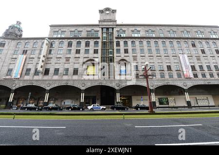 Das berühmte Yamakataya Kaufhaus in Kagoshima, Japan. Stockfoto