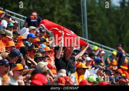 [FAHRER] während der Qualifikation zum Formel 1 Qatar Airways Grand Prix 2024 von Österreich, RedBull Ring, Spielberg, Österreich. Juni 2024. Quelle: SIPA USA/Alamy Live News Stockfoto