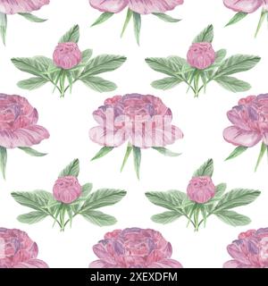 Nahtloses Muster mit handgezeichneten Elementen Stock Vektor