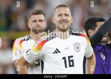 Dortmund, Deutschland. Juni 2024. DORTMUND, BVB-Stadion, 29-06-2024, Fußball-Europameisterschaft Euro2024, Achtelfinale Nr. 37 zwischen Deutschland und Dänemark 2:0. Deutscher Spieler Waldemar Anton Credit: Pro Shots/Alamy Live News Stockfoto