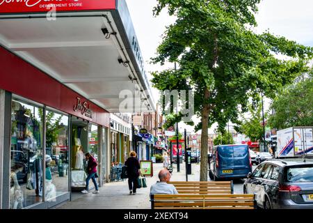 Ruislip High Street, Borough of Hillingdon, London, England, Großbritannien Stockfoto