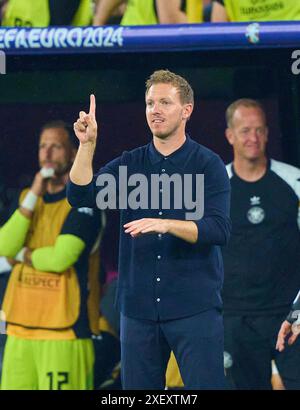 DFB-Trainer Julian Nagelsmann, Bundestrainer, Nationaltrainer, im Best of 16 Spiel DEUTSCHLAND, Dänemark. , . Am 29. Juni 2024 in Dormund, Deutschland. Fotograf: ddp Images/STAR-Images Credit: ddp Media GmbH/Alamy Live News Stockfoto