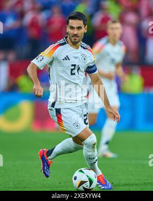 Dortmund, Deutschland. 29. Juni 2024. Ilkay Gündogan, DFB 21 im Best of 16 Spiel DEUTSCHLAND, Dänemark. , . Am 29. Juni 2024 in Dormund, Deutschland. Fotograf Credit: Peter Schatz/Alamy Live News Stockfoto