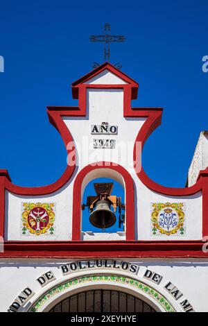 Kapelle, El Rocio, Huelva, Andalusien, Spanien Stockfoto