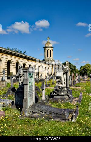 Brompton Cemetery, Royal Borough of Kensington & Chelsea, London, England, Großbritannien Stockfoto