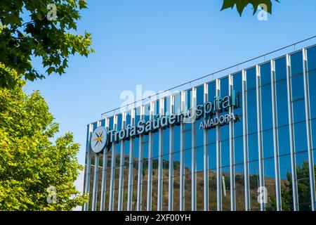 Lissabon Portugal , 27 . Juni 2024 . Trofa Saúde Amadora Hospital - Trofa Saúde Group hat zum ersten Mal ein Krankenhaus mit stationären Einrichtungen im Li Stockfoto