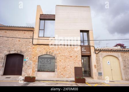 Blai Bonet House, Lyrikzentrum, Santanyí, Mallorca, Balearen, Spanien. Stockfoto