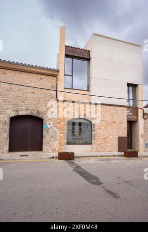 Blai Bonet House, Lyrikzentrum, Santanyí, Mallorca, Balearen, Spanien. Stockfoto