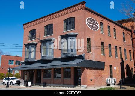 Chocolate Museum auf dem Milltown Blvd in der Innenstadt von St. Stephen, New Brunswick, Kanada Stockfoto