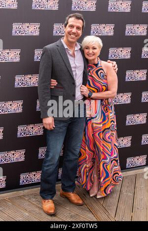 London, 30. Juni 2024, Starlight Express Roter Teppich kommt zur Eröffnungsnacht an, Troubadour Wembley Park Theatre, Lou Morris Photography/Alamy Live News Stockfoto