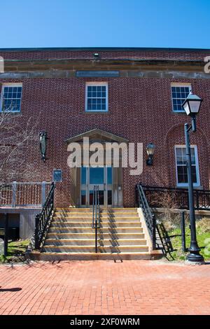 Altes Zollgebäude an der Water Street in der Innenstadt von St. Andrews, New Brunswick, Kanada Stockfoto