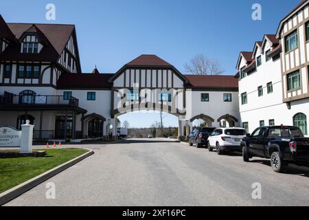 Das historische Algonquin Resort in St. Andrews, New Brunswick, Kanada Stockfoto