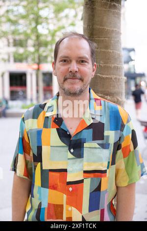 München, Deutschland. 30. Juni 2024. Godehard Giese Porträt am 30. Juni 2024 in München. (Foto: Alexander Pohl/SIPA USA) Credit: SIPA USA/Alamy Live News Stockfoto