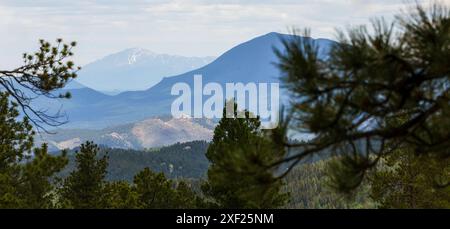 Malerische felsige Landschaft im Staunton State Park, Colorado Stockfoto