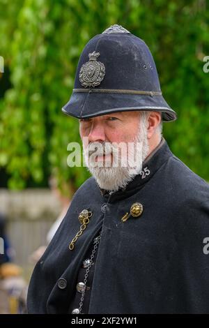 Steampunk in Blist Hill Victorian Town Stockfoto