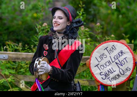 Steampunk in Blist Hill Victorian Town Stockfoto