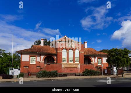 Das Customs House in Maryborough, Queensland, Australien ist ein ehemaliges Zollhaus in der Richmond Street. Er wurde von John entworfen Stockfoto