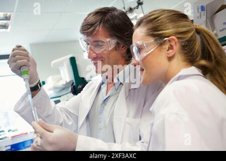 Forschung Stockfoto