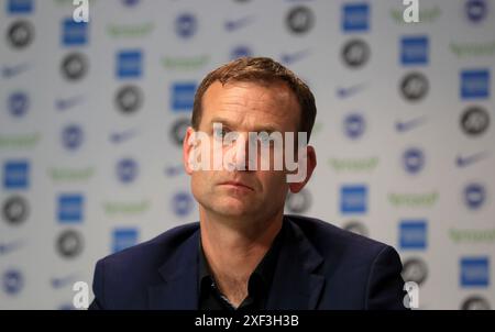 Aktenfoto vom 20.05.2019 von Dan Ashworth. Manchester United hat endlich einen Deal vereinbart, dass Dan Ashworth ihr neuer Sportdirektor wird, wie die Nachrichtenagentur der PA versteht. Ausgabedatum: Montag, 1. Juli 2024. Stockfoto