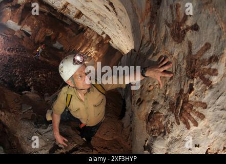 Die Riese Höhlen von Mulu Nationalpark, Sarawak, Borneo, Malaysia Stockfoto