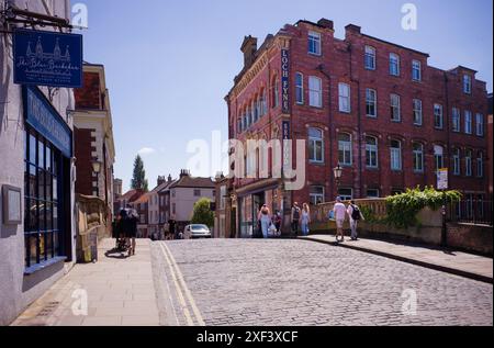 Ehemaliges Fischrestaurant Loch Fyne an der Foss Bridge in York Stockfoto