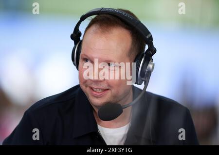 DORTMUND, DEUTSCHLAND - 29. JUNI: Wolff Christina hat sich beim Achtelfinale der UEFA EURO 2024 im Fußballstadion Dortmund am 29. Juni 2024 in Dortmund aufgeregt.© diebilderwelt / Alamy Stock Stockfoto